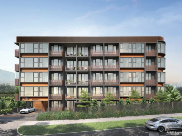 Sophia_Regency_External_1 — Exterior rendering of Sophia Regency