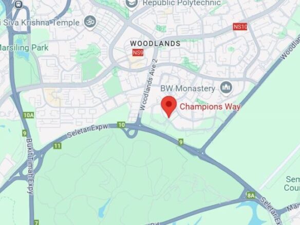 Champions_Way_GLS_1 — Champions Way GLS Location Map