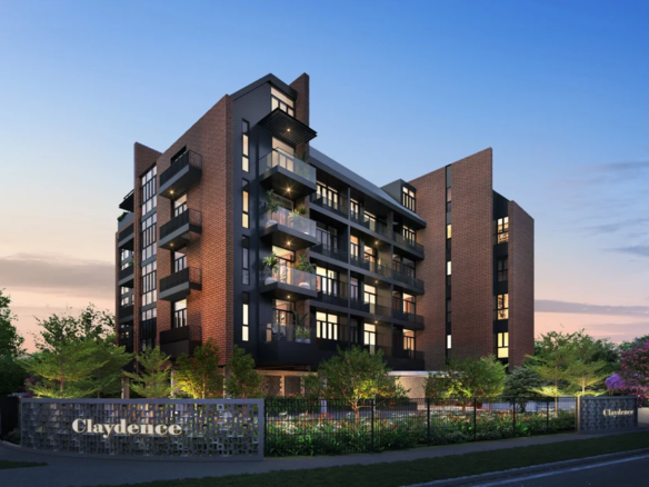 Claydence_Exterior_2 — New Claydence condo, highlighting its innovative architectural style.