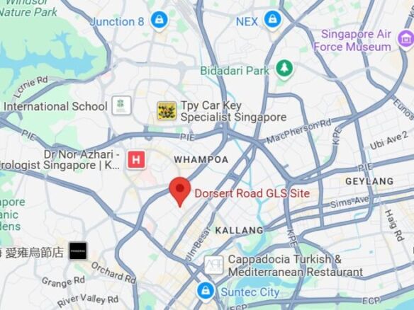 Dorset_Road_GLS_1 — Dorset Road GLS Location Map