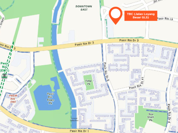 Jalan Loyang Besar GLS_1 — Location map of Jalan Loyang Besar GLS