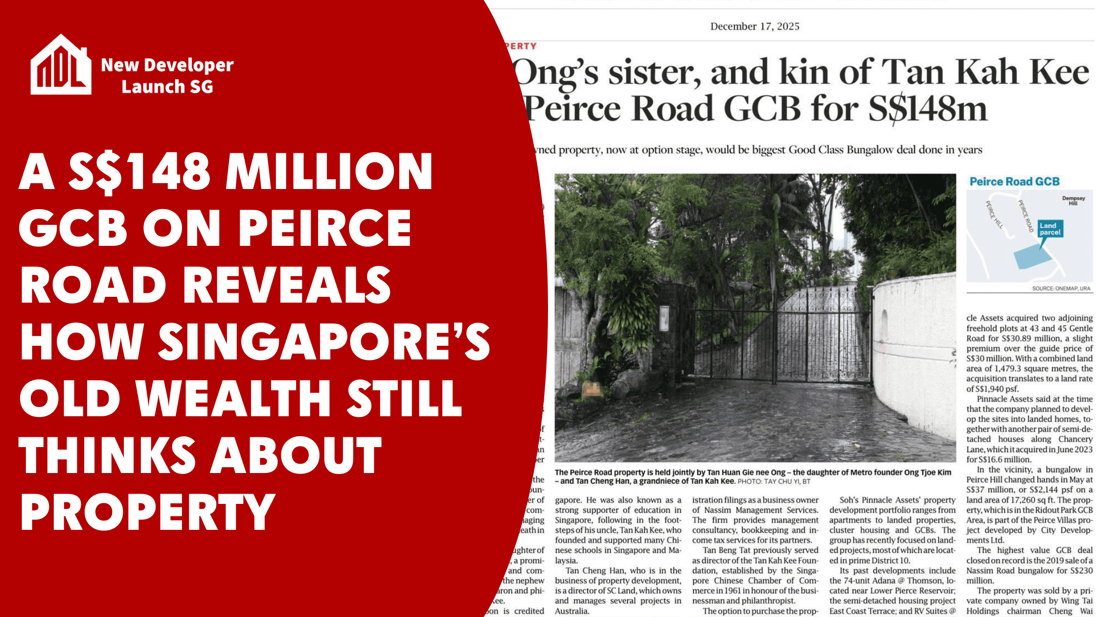 S$148 Million GCB on Peirce Road